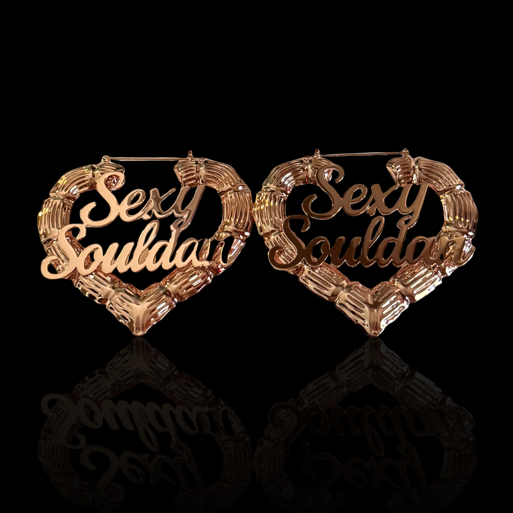 Sexy Soulaan Bamboo Hoops