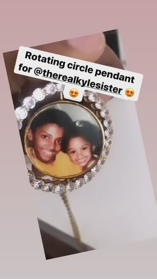 Rotating Photo Pendant
