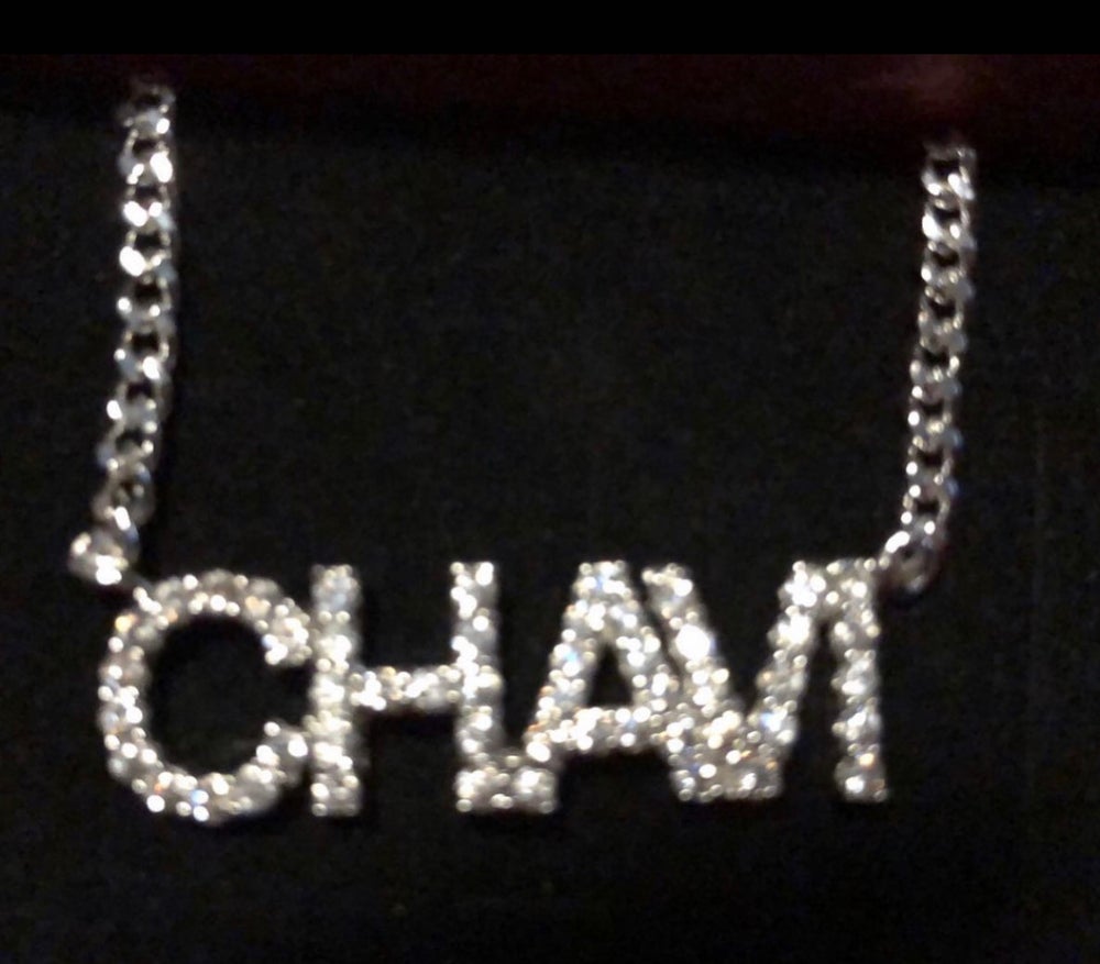 Small Icy Name Necklace