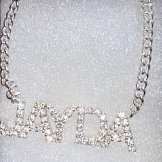 Small Icy Name Necklace