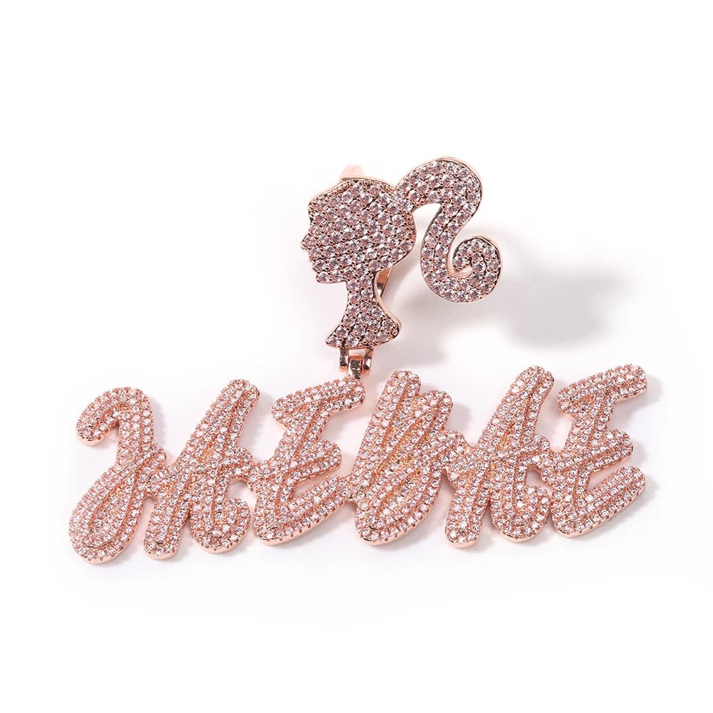 Icy Barbie Brush Tennis Name