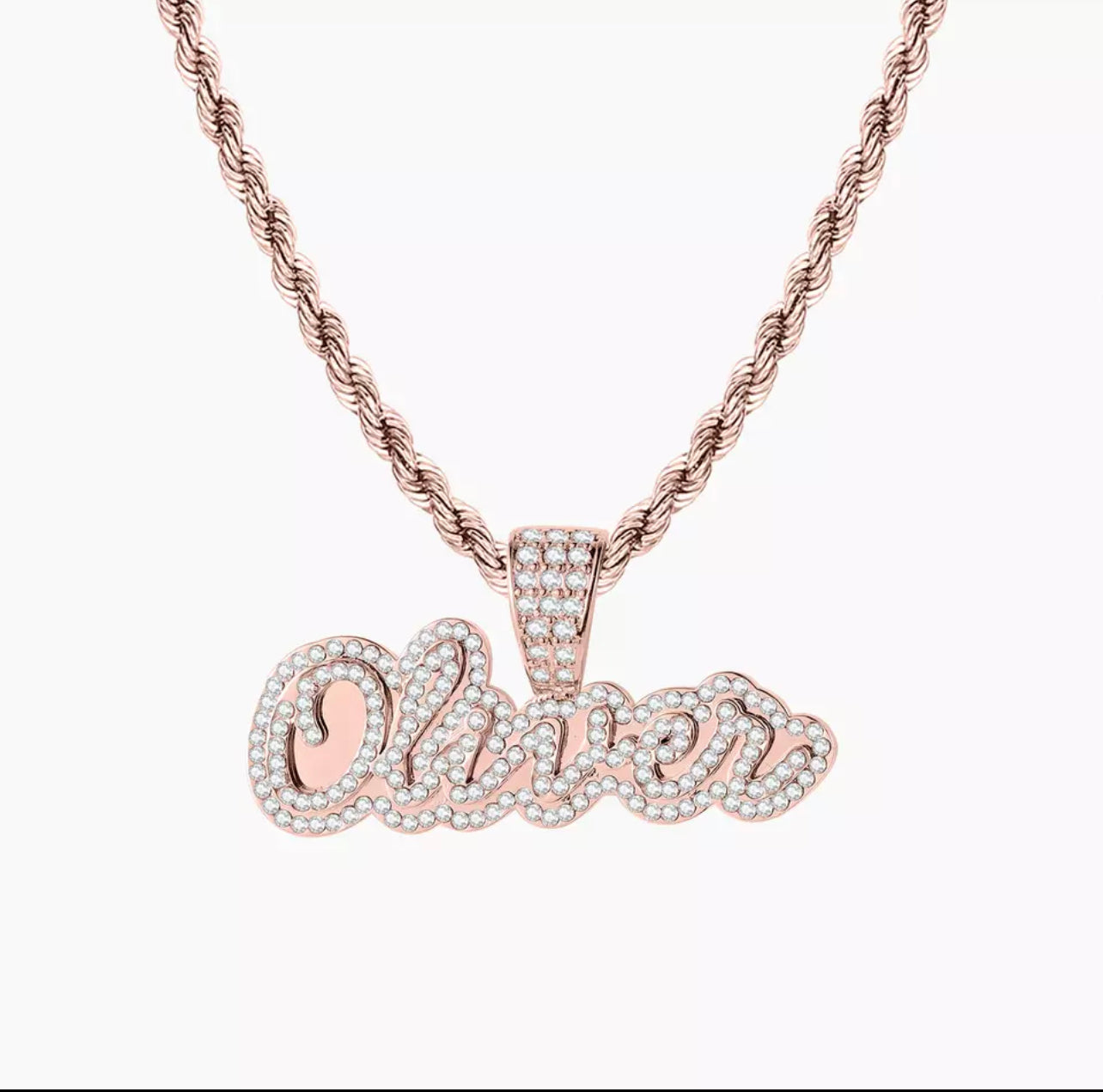 Icy Double Nameplate