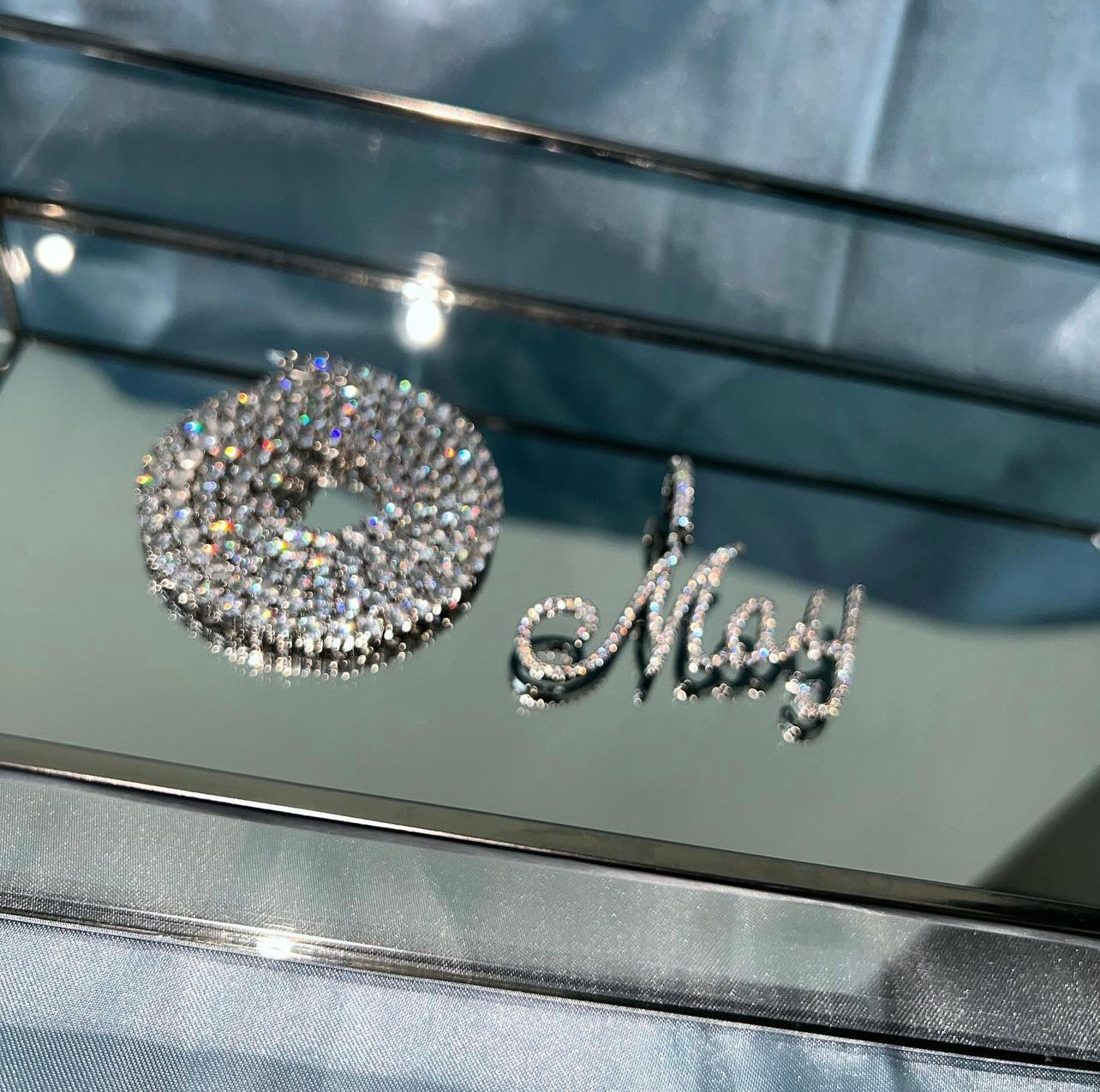 Icy One Layer Name Pendant