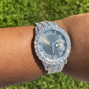 Icy Luxe Watch - Silver