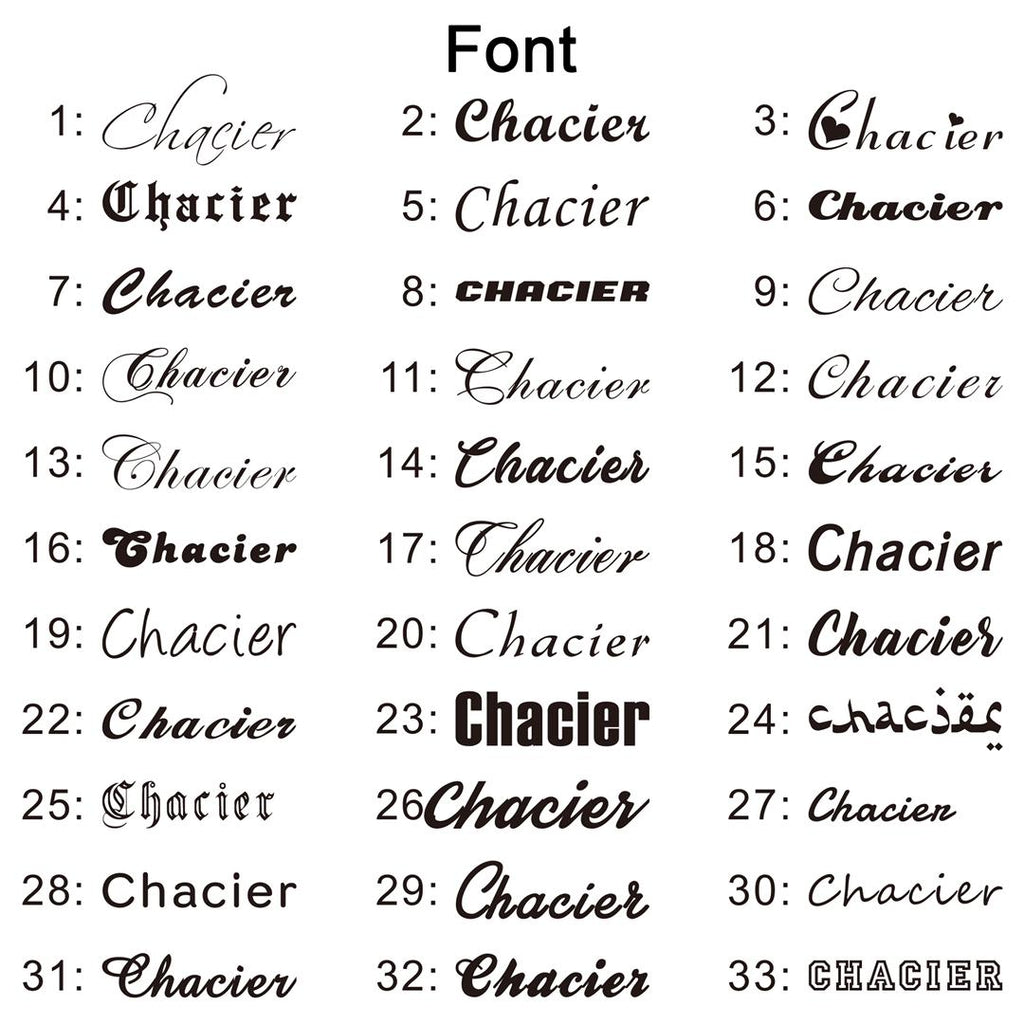 Icy Heart Name Hoops