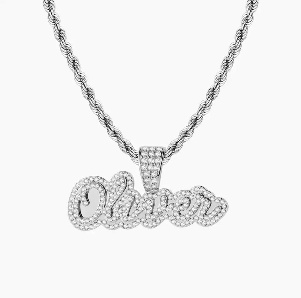 Icy Double Nameplate