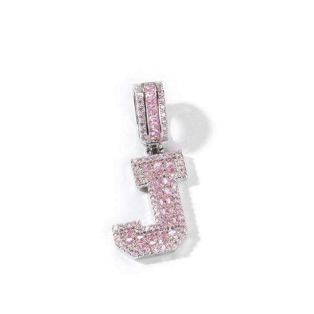 Pink Friday Initial Necklace